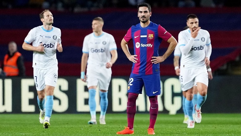 FC Barcelona przegrała u siebie z Girona Fútbol Club